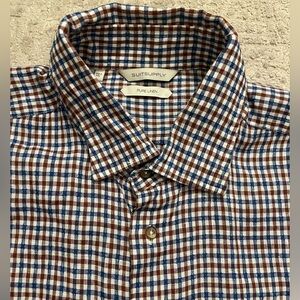 Suit Supply Linen Shirt Pure Linen by Albini, Italy